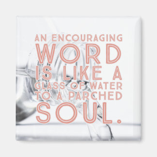 Aimant Un magazine Word encourageant