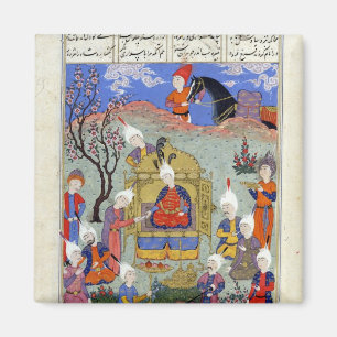 Aimant Un messager apporte des nouvelles à Siavosh