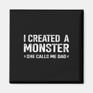 Aimant Un Monstre Créé M'Appelle Papa De Filles Pères