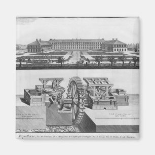 Aimant Un moulin à papier