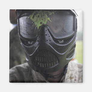 Aimant Un paintball rond