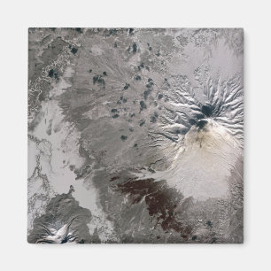 Aimant Un panache riche en cendres monte