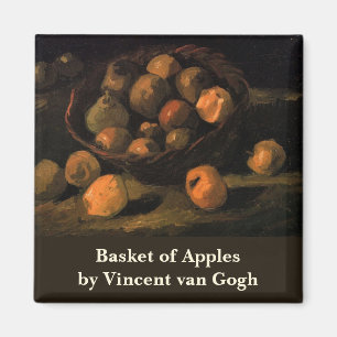 Aimant Un panier de pommes par Vincent van Gogh