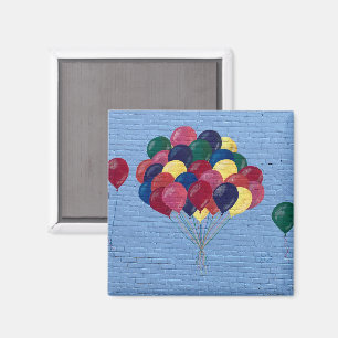 Aimant Un peu de couleur pop