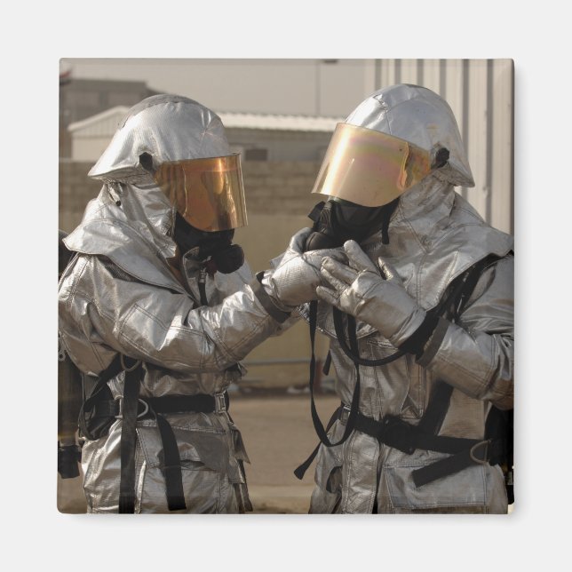 Aimant Un pompier irakien (Devant)