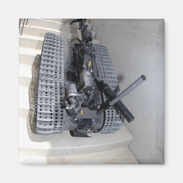 Aimant Un robot Talon 3B escalade un vol de stai (Devant)