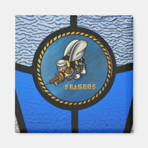 Aimant Un seul logo Seabee