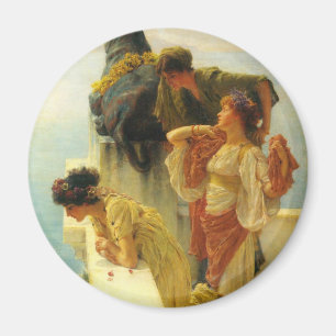Aimant Un signe de la vanité par Sir Lawrence Alma-Tadema