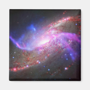 Aimant Un Spectacle De Lumière Galactique En Galaxie Spir