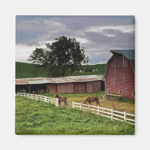 Aimant Un tour par le pays de ferme de Palouse 4