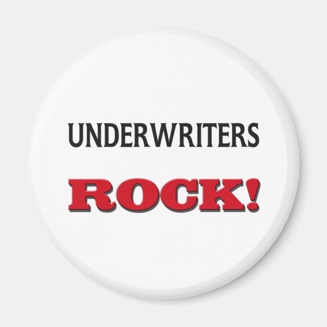 Aimant Underwriters Rock (Devant)