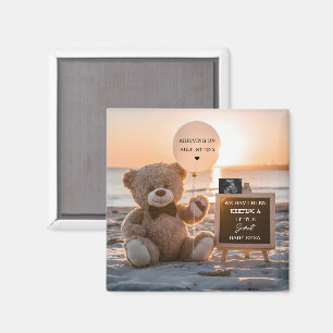 Aimant Une belle annonce de grossesse numérique sur la pl