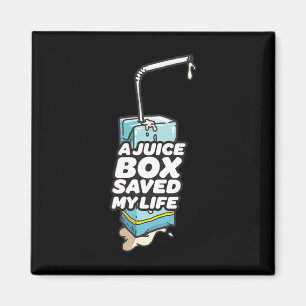 Aimant Une boîte à jus sauvé ma vie Diabète Hommes