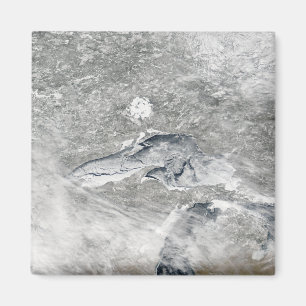 Aimant Une couverture relativement rare de glace