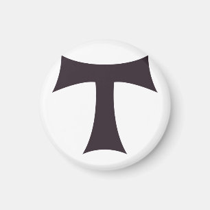 Aimant Une croix tau croix Saint-Antoine