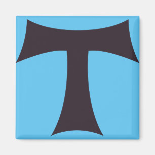 Aimant Une croix tau croix Saint-Antoine