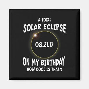 Aimant Une Éclipse Solaire Totale À Mon Anniversaire Comm