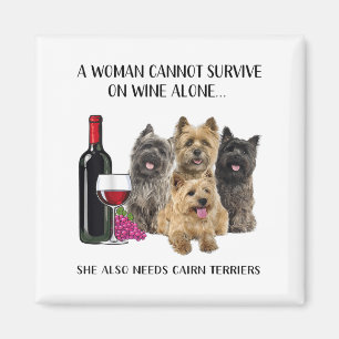 Aimant Une Femme Ne Peut Survivre Seul Au Vin Cairn Terri