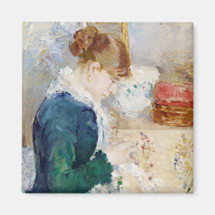 Aimant Une femme qui mâche, Berthe Morisot