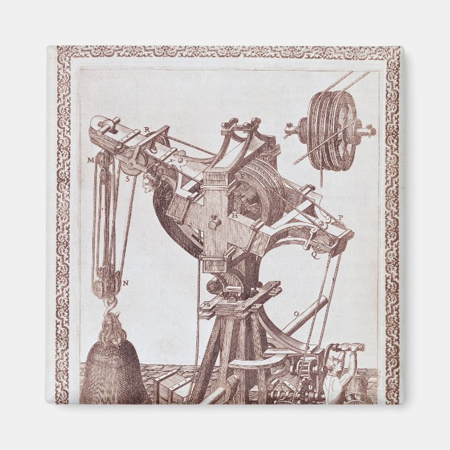 Aimant Une grue (Devant)