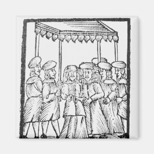 Aimant Une illustration d'un mariage juif