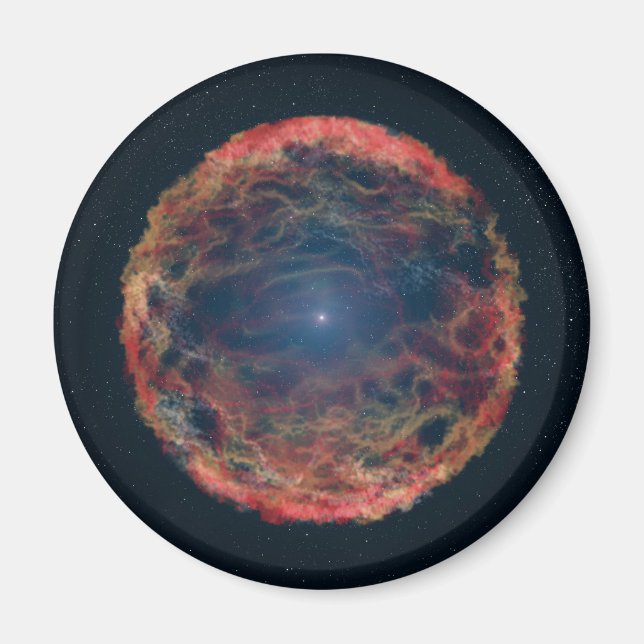 Aimant Une Impression Artiste De Supernova 1993j. (Devant)