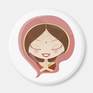 Aimant Une Indienne Priant