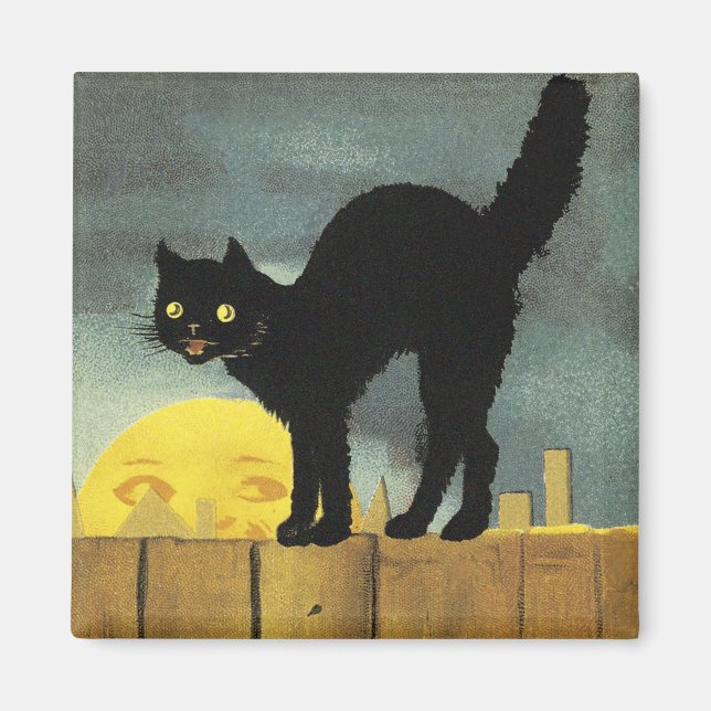 Aimant Une joyeuse Halloween (Devant)