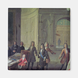 Aimant Une leçon étant donnée au jeune Louis XV