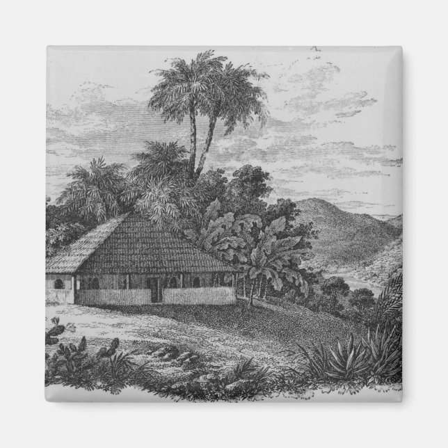 Aimant Une maison de planteur au Brésil (Devant)