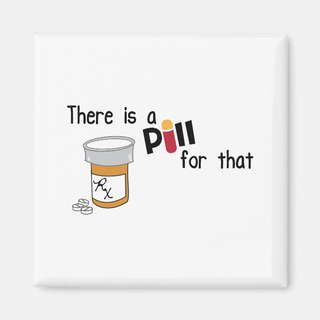 Aimant Une pilule pour ça (Devant)