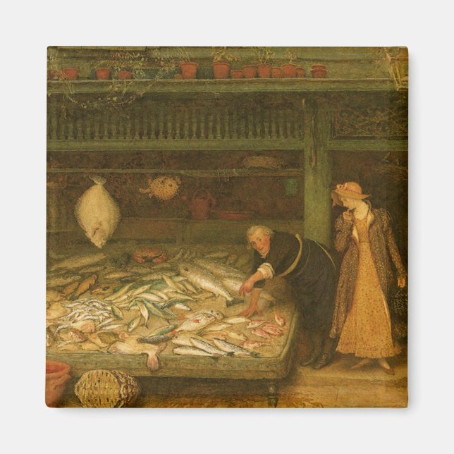 Aimant Une poissonnerie par Frederick Walker (Devant)
