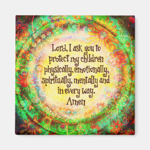 Aimant Une prière parentale illustrée