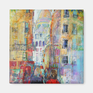 Aimant Une promenade de soirée à Sacre Coeur