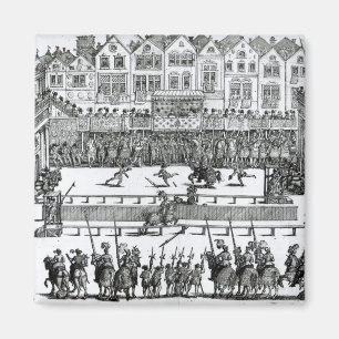 Aimant Une scène joutante