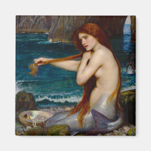 Aimant Une sirène, vers 1900 par John Waterhouse