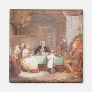 Aimant Une soirée musicale (huile sur la toile) 2