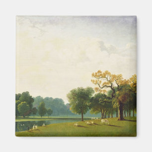 Aimant Une vue de la serpentine, 1815 (huile sur la