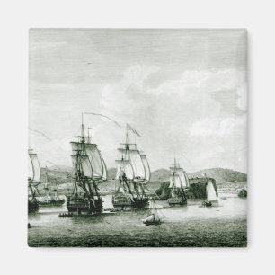 Aimant Une vue de l'île de la Sainte Lucie