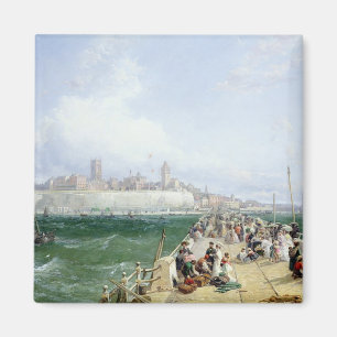 Aimant Une vue de Margate du pilier, 1868