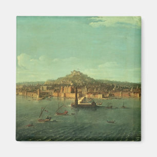 Aimant Une vue de Naples, XVIIème siècle