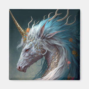 Aimant Unicorn Dragon Imaginaire Art