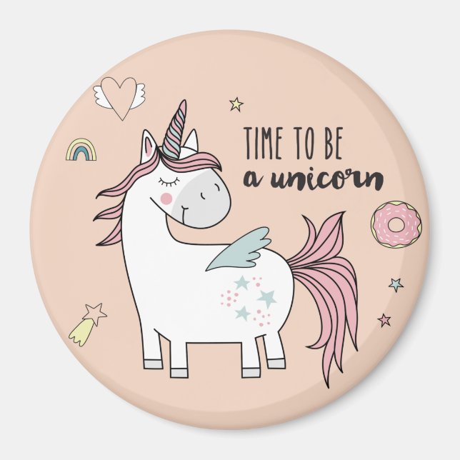 Aimant Unicorne (Devant)