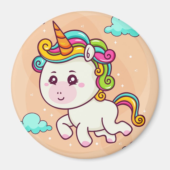 Aimant Unicorne (Devant)