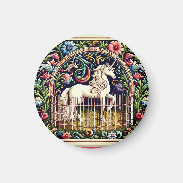 Aimant Unicorne classique #2 (Devant)