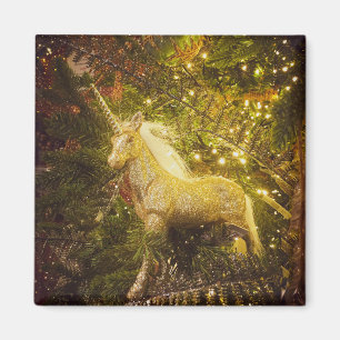 Aimant Unicorne d'or