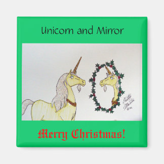 Aimant Unicorne et miroir