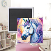 Aimant Unicorne pourpre cosmique
