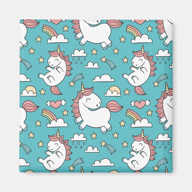 Aimant Unicornes (Devant)