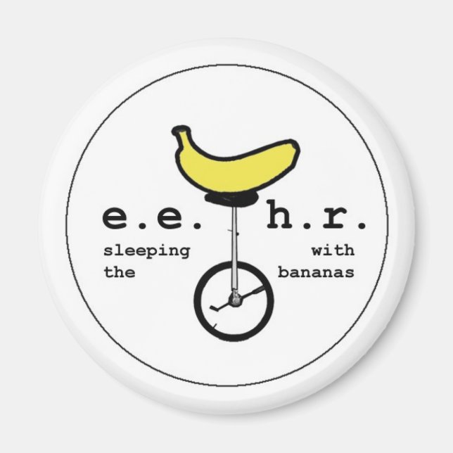 Aimant Unicycliste de la banane (Devant)
